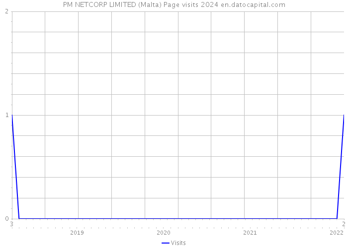 PM NETCORP LIMITED (Malta) Page visits 2024 