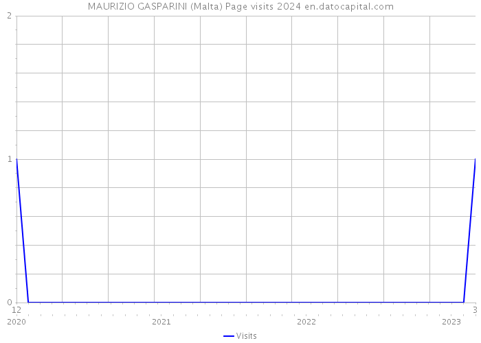 MAURIZIO GASPARINI (Malta) Page visits 2024 