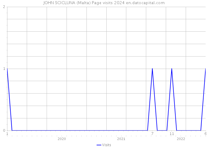 JOHN SCICLUNA (Malta) Page visits 2024 