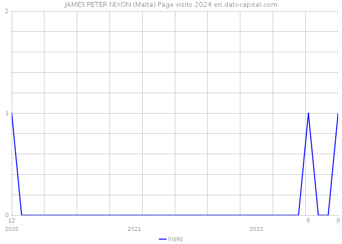 JAMES PETER NIXON (Malta) Page visits 2024 