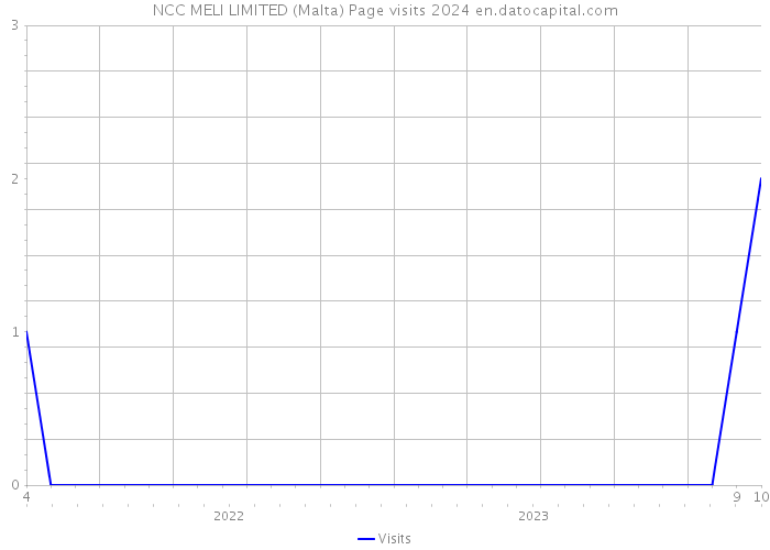 NCC MELI LIMITED (Malta) Page visits 2024 