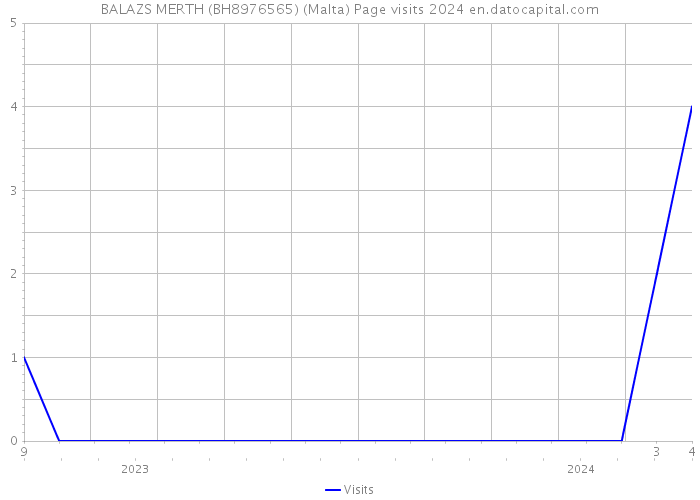 BALAZS MERTH (BH8976565) (Malta) Page visits 2024 