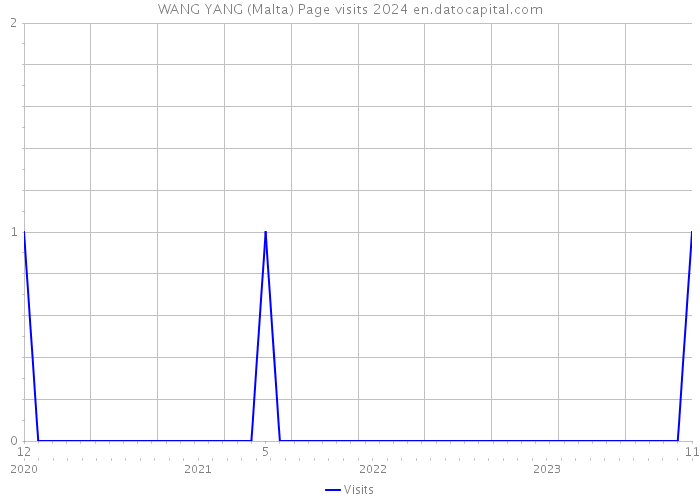 WANG YANG (Malta) Page visits 2024 