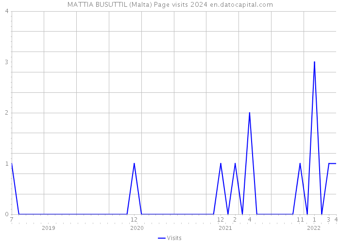 MATTIA BUSUTTIL (Malta) Page visits 2024 