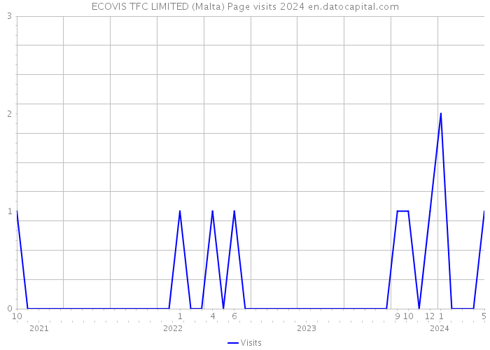ECOVIS TFC LIMITED (Malta) Page visits 2024 