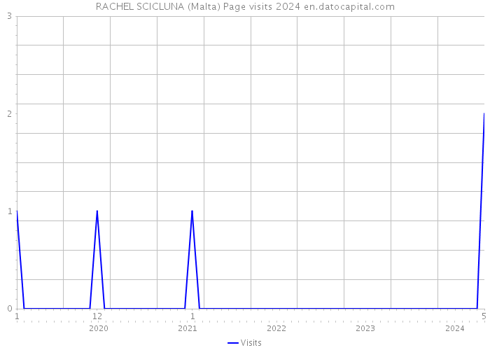 RACHEL SCICLUNA (Malta) Page visits 2024 