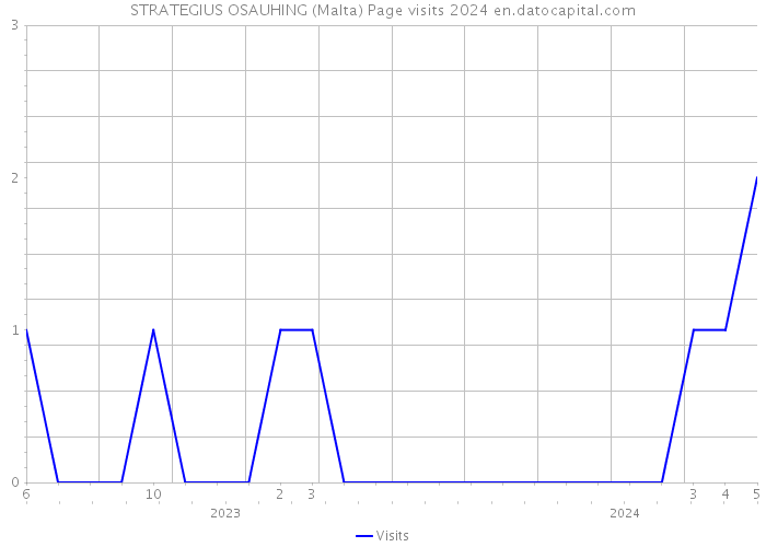 STRATEGIUS OSAUHING (Malta) Page visits 2024 