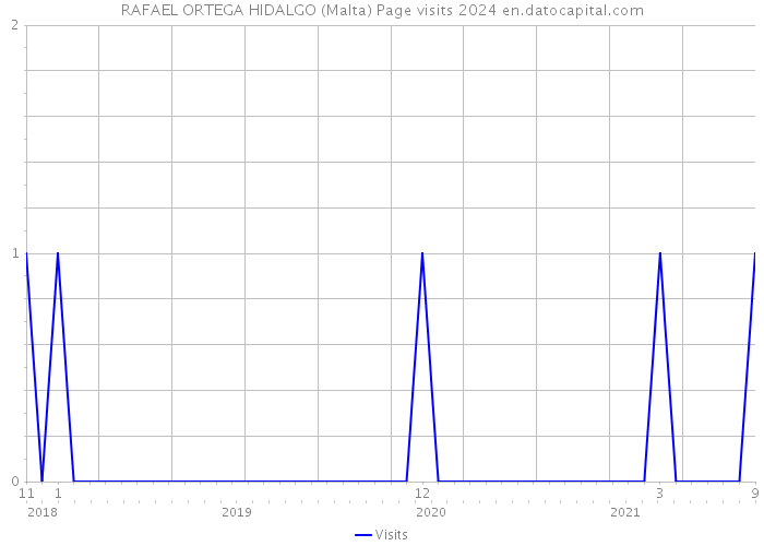 RAFAEL ORTEGA HIDALGO (Malta) Page visits 2024 