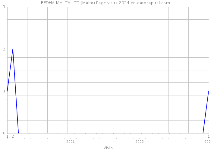 FEDHA MALTA LTD (Malta) Page visits 2024 