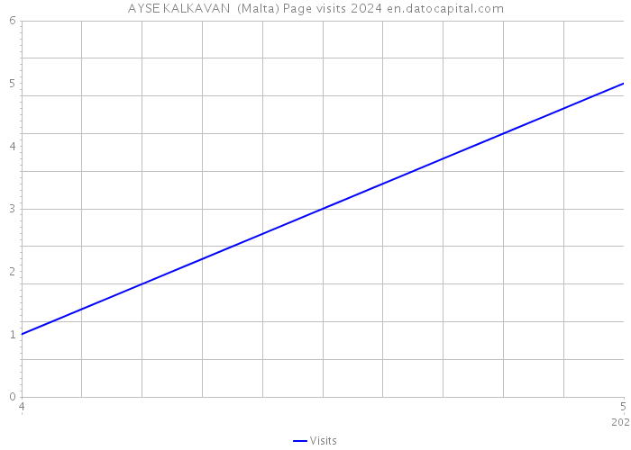 AYSE KALKAVAN (Malta) Page visits 2024 