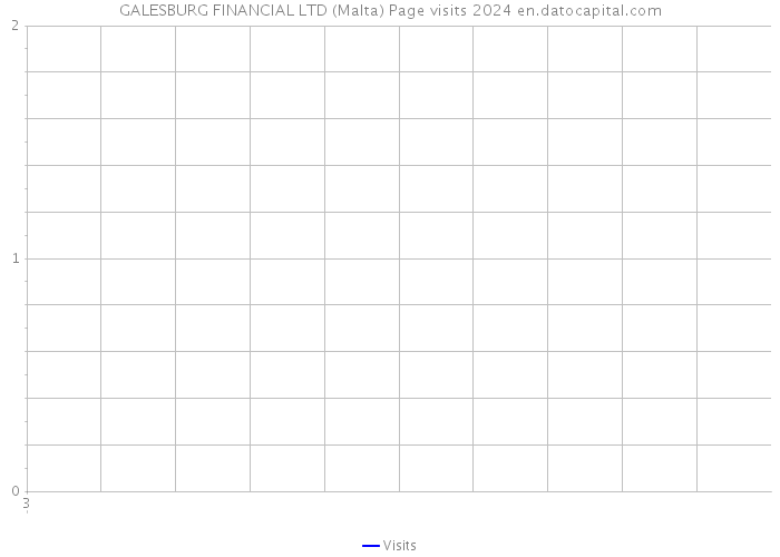 GALESBURG FINANCIAL LTD (Malta) Page visits 2024 