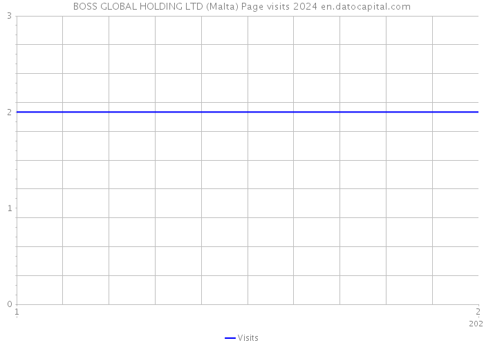 BOSS GLOBAL HOLDING LTD (Malta) Page visits 2024 