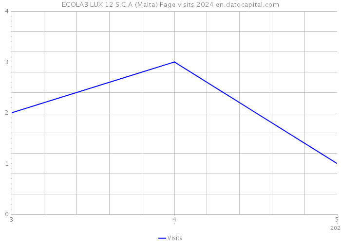 ECOLAB LUX 12 S.C.A (Malta) Page visits 2024 