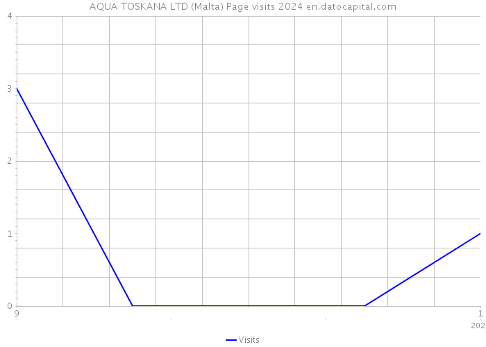 AQUA TOSKANA LTD (Malta) Page visits 2024 