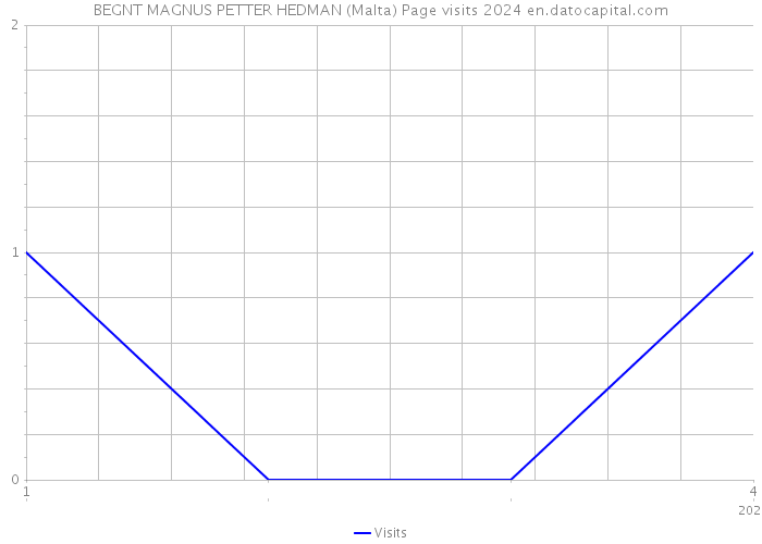 BEGNT MAGNUS PETTER HEDMAN (Malta) Page visits 2024 