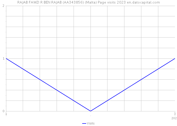 RAJAB FAWZI R BEN RAJAB (AA343856) (Malta) Page visits 2023 