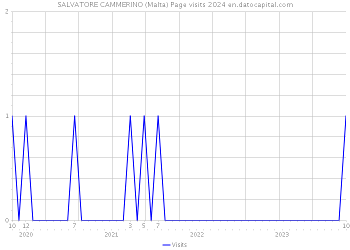 SALVATORE CAMMERINO (Malta) Page visits 2024 