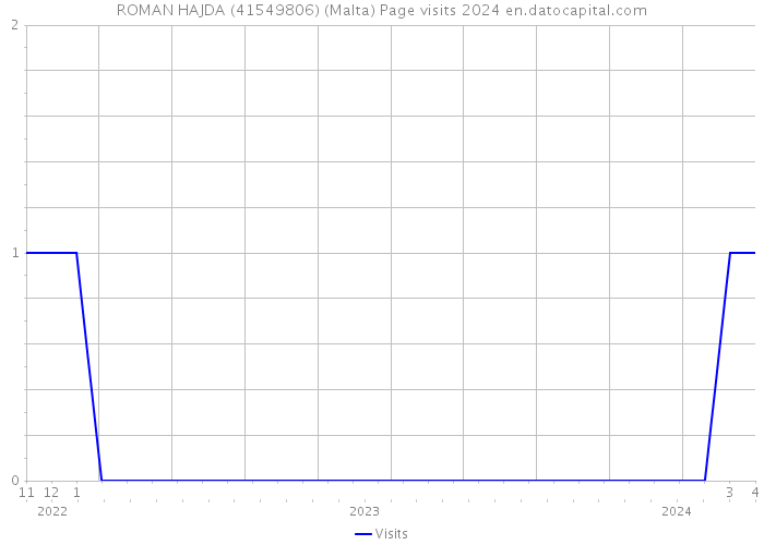 ROMAN HAJDA (41549806) (Malta) Page visits 2024 