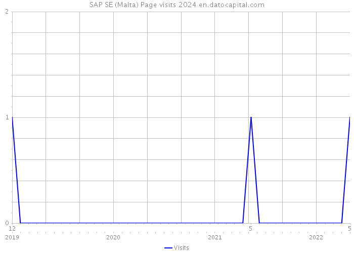 SAP SE (Malta) Page visits 2024 