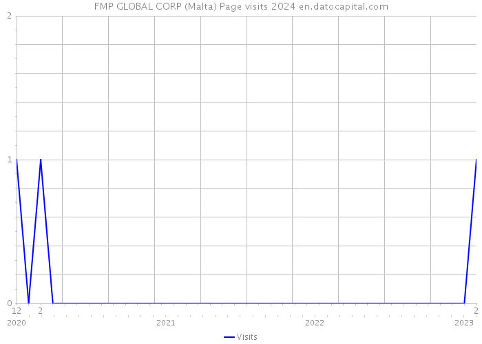 FMP GLOBAL CORP (Malta) Page visits 2024 