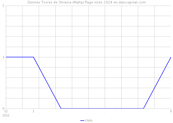 Dennes Torres de Oliveira (Malta) Page visits 2024 