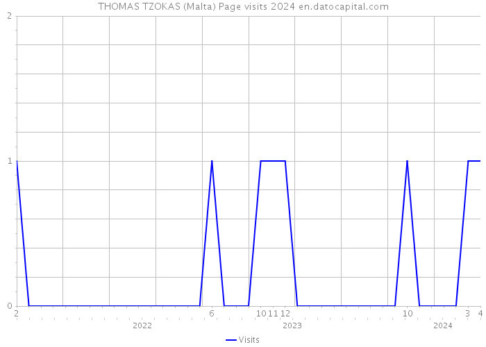 THOMAS TZOKAS (Malta) Page visits 2024 