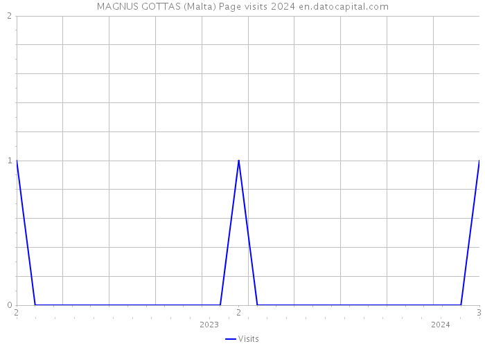 MAGNUS GOTTAS (Malta) Page visits 2024 