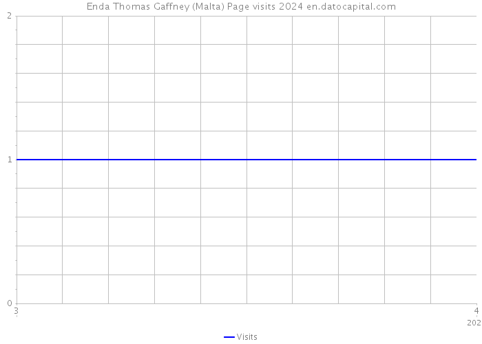 Enda Thomas Gaffney (Malta) Page visits 2024 