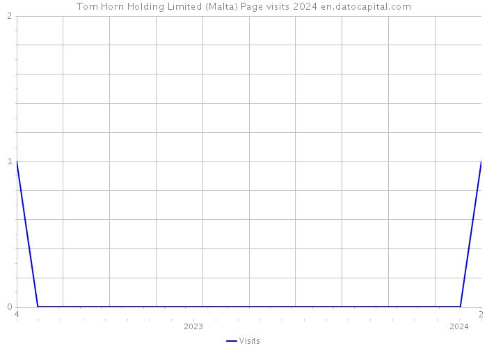 Tom Horn Holding Limited (Malta) Page visits 2024 