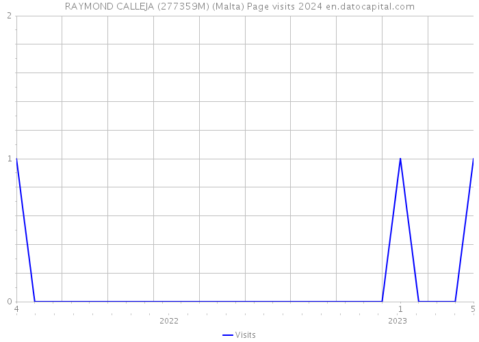 RAYMOND CALLEJA (277359M) (Malta) Page visits 2024 