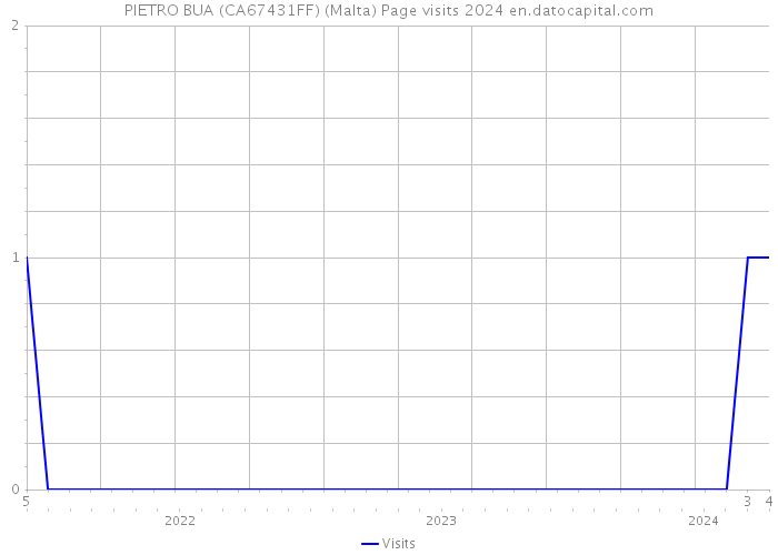 PIETRO BUA (CA67431FF) (Malta) Page visits 2024 