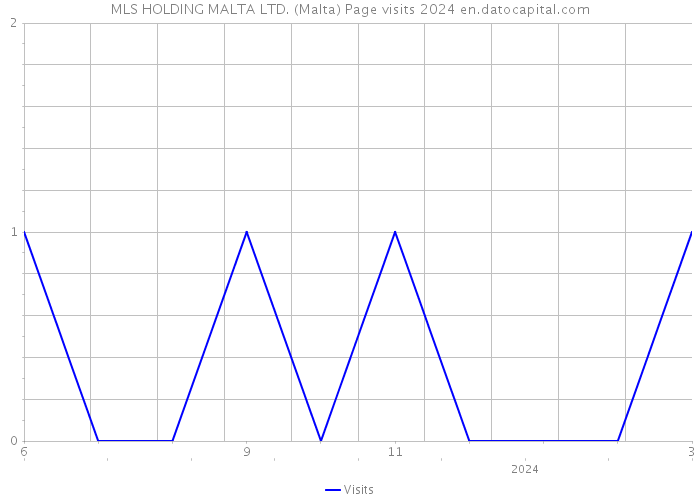 MLS HOLDING MALTA LTD. (Malta) Page visits 2024 