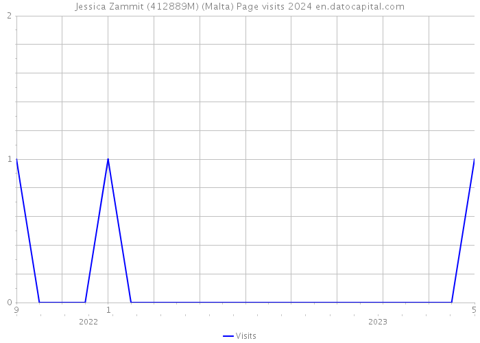 Jessica Zammit (412889M) (Malta) Page visits 2024 