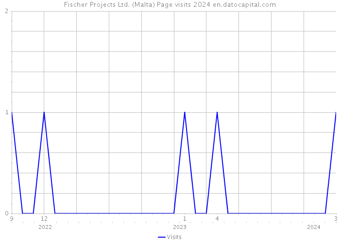 Fischer Projects Ltd. (Malta) Page visits 2024 