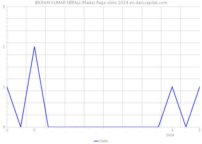 BIKRAM KUMAR NEPALI (Malta) Page visits 2024 