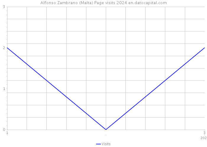 Alfonso Zambrano (Malta) Page visits 2024 