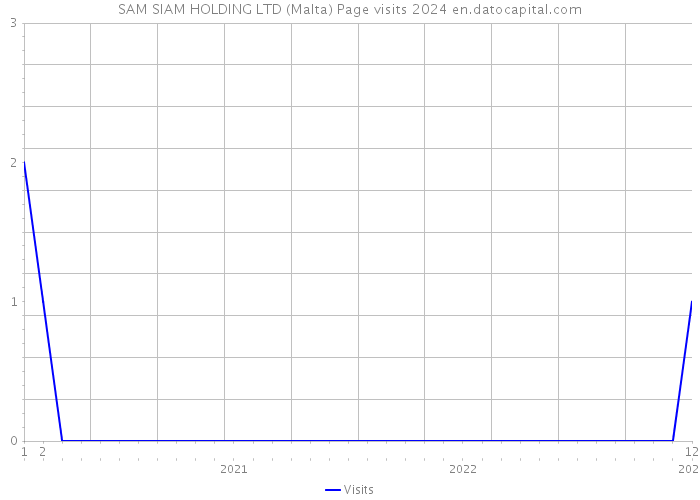 SAM SIAM HOLDING LTD (Malta) Page visits 2024 