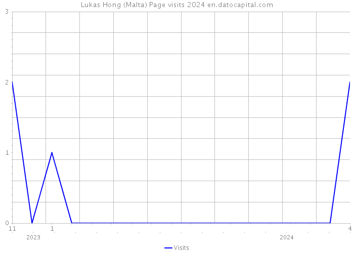 Lukas Hong (Malta) Page visits 2024 