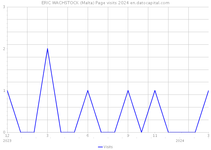 ERIC WACHSTOCK (Malta) Page visits 2024 