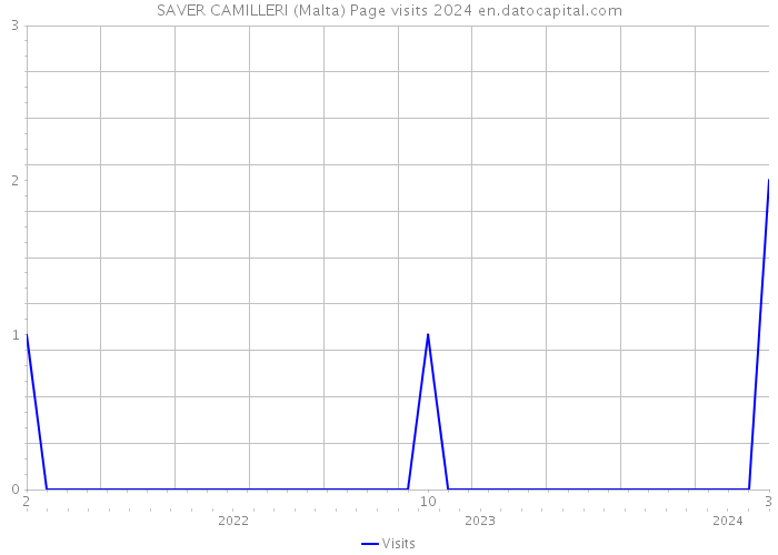 SAVER CAMILLERI (Malta) Page visits 2024 