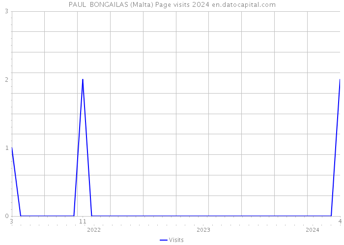 PAUL BONGAILAS (Malta) Page visits 2024 