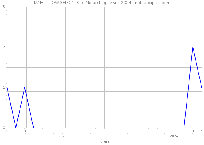 JANE PILLOW (0452120L) (Malta) Page visits 2024 