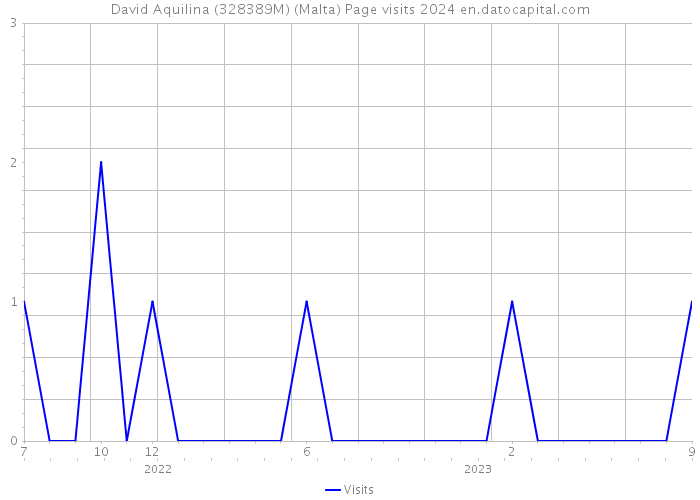David Aquilina (328389M) (Malta) Page visits 2024 