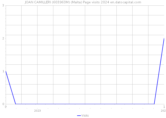 JOAN CAMILLERI (603963M) (Malta) Page visits 2024 