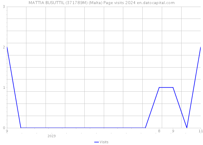 MATTIA BUSUTTIL (371789M) (Malta) Page visits 2024 