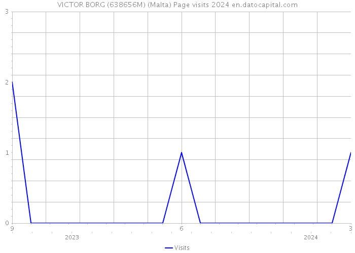 VICTOR BORG (638656M) (Malta) Page visits 2024 
