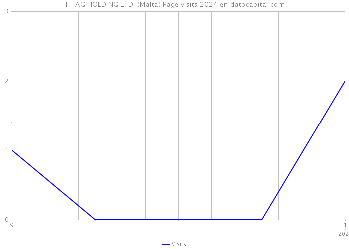 TT AG HOLDING LTD. (Malta) Page visits 2024 
