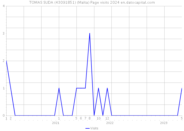 TOMAS SUDA (43091851) (Malta) Page visits 2024 