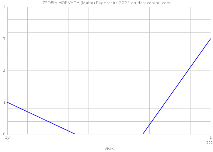 ZSOFIA HORVATH (Malta) Page visits 2024 
