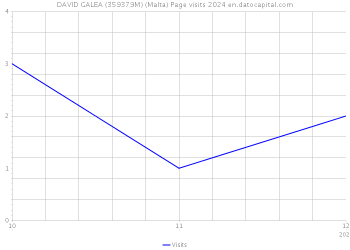 DAVID GALEA (359379M) (Malta) Page visits 2024 